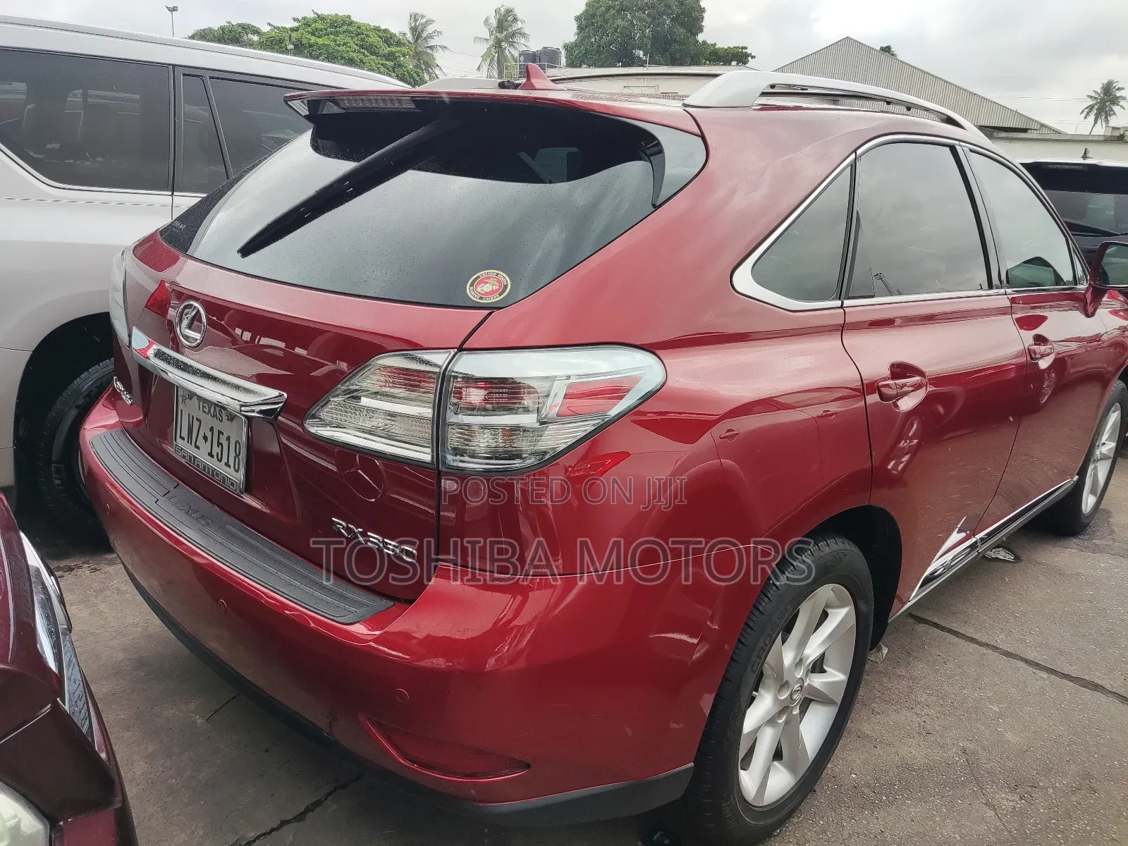 Lexus RX 350 2012 Red