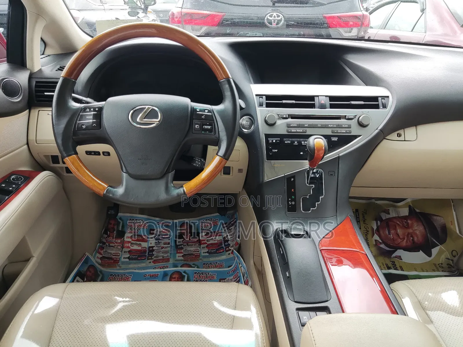 Lexus RX 350 2012 Red