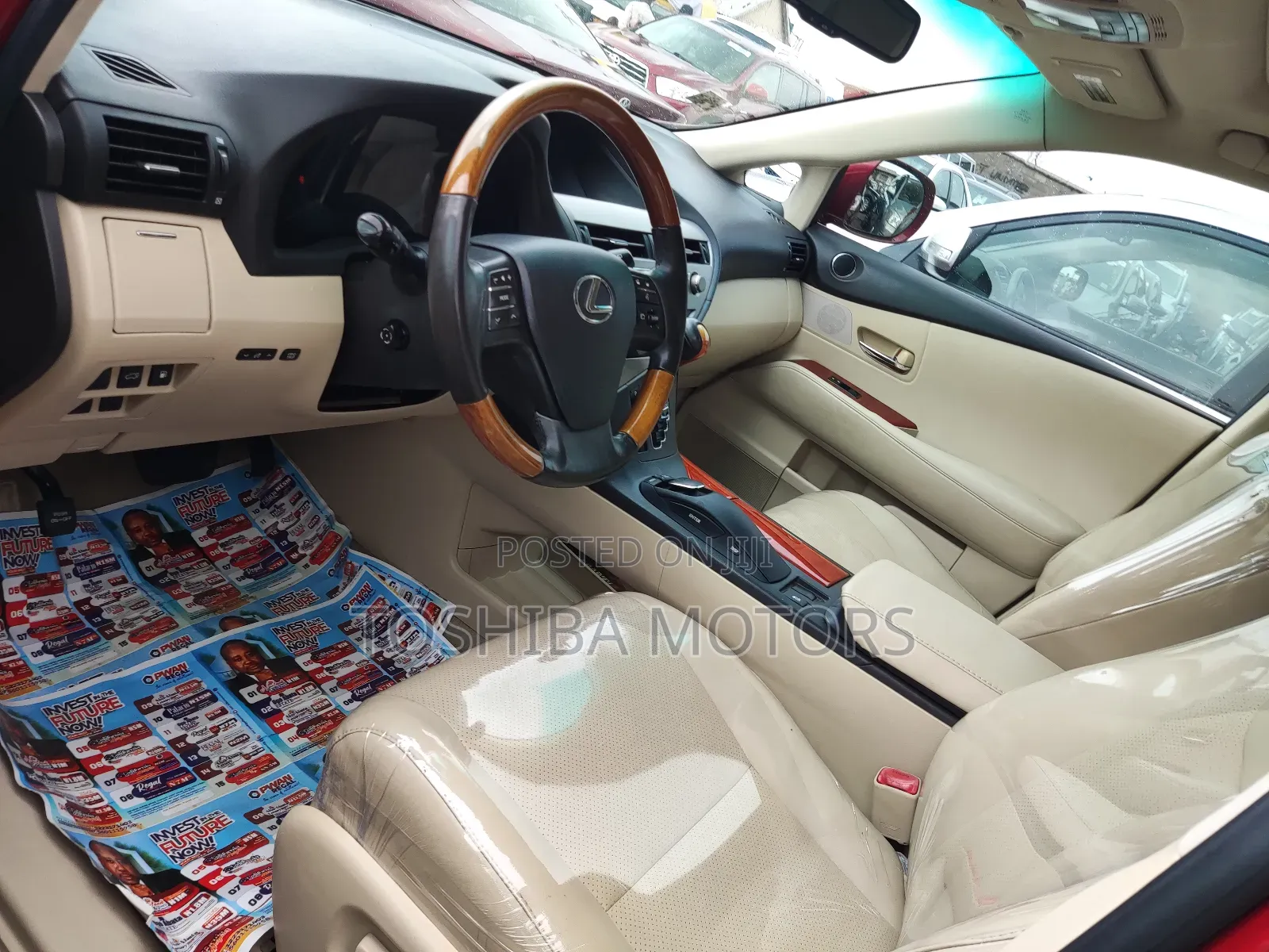 Lexus RX 350 2012 Red