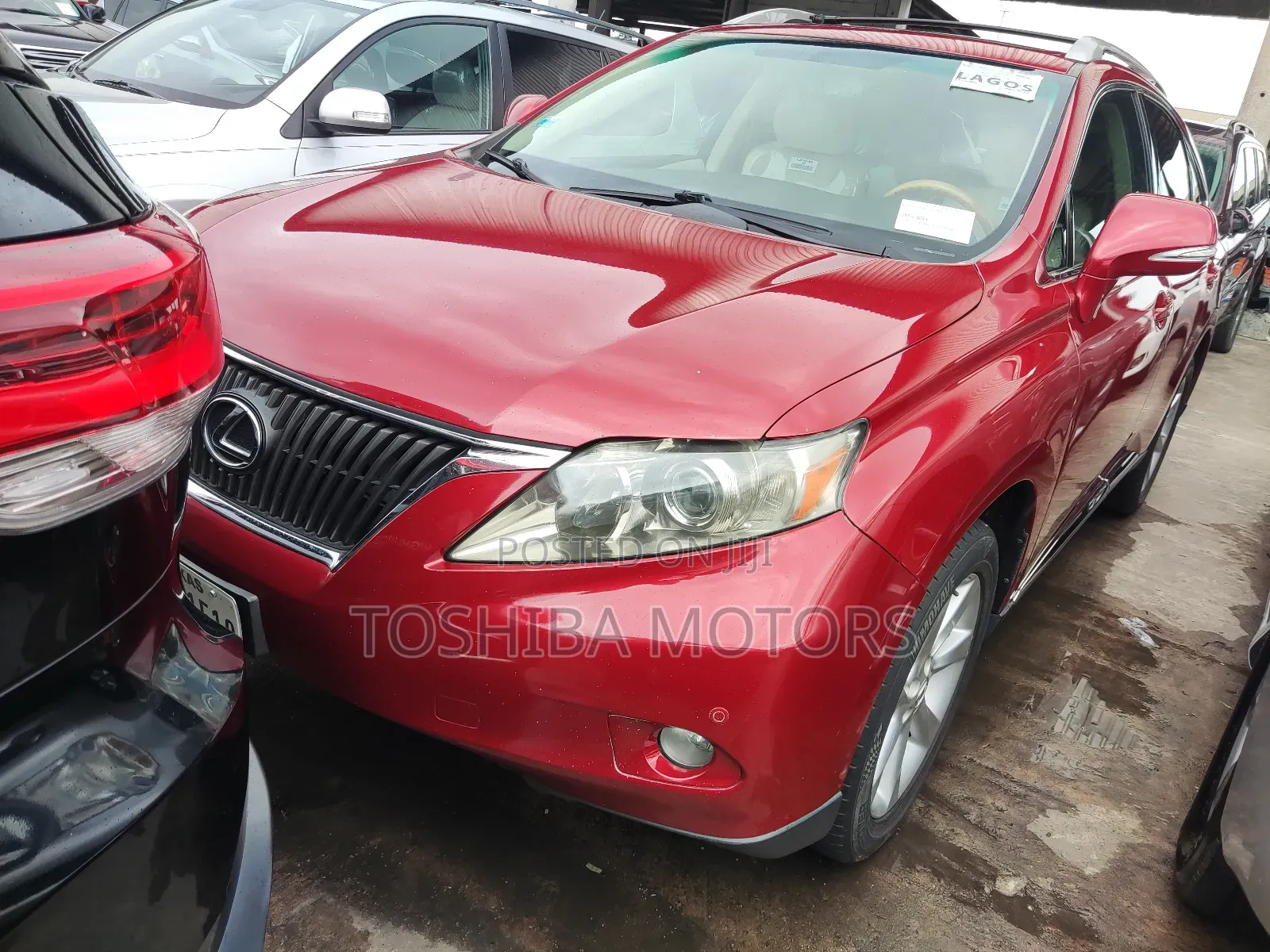 Lexus RX 350 2012 Red