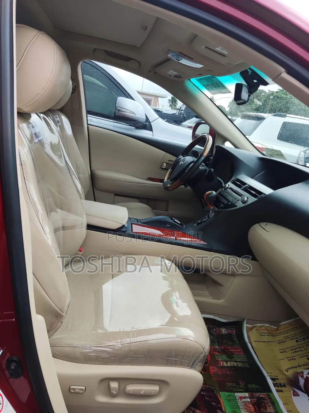 Lexus RX 350 2012 Red