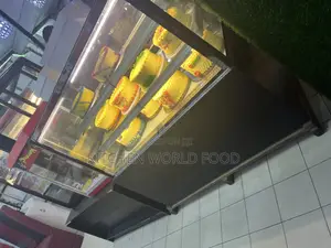 4ft Standing Square Cake Display Chiller
