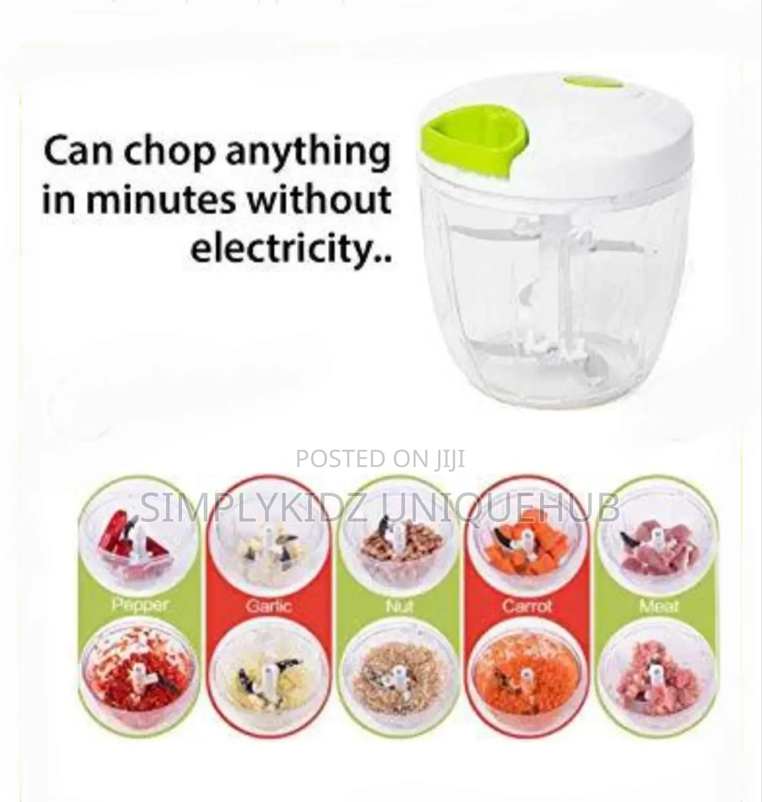 Multifunctional Manual Easy Spin Cutter