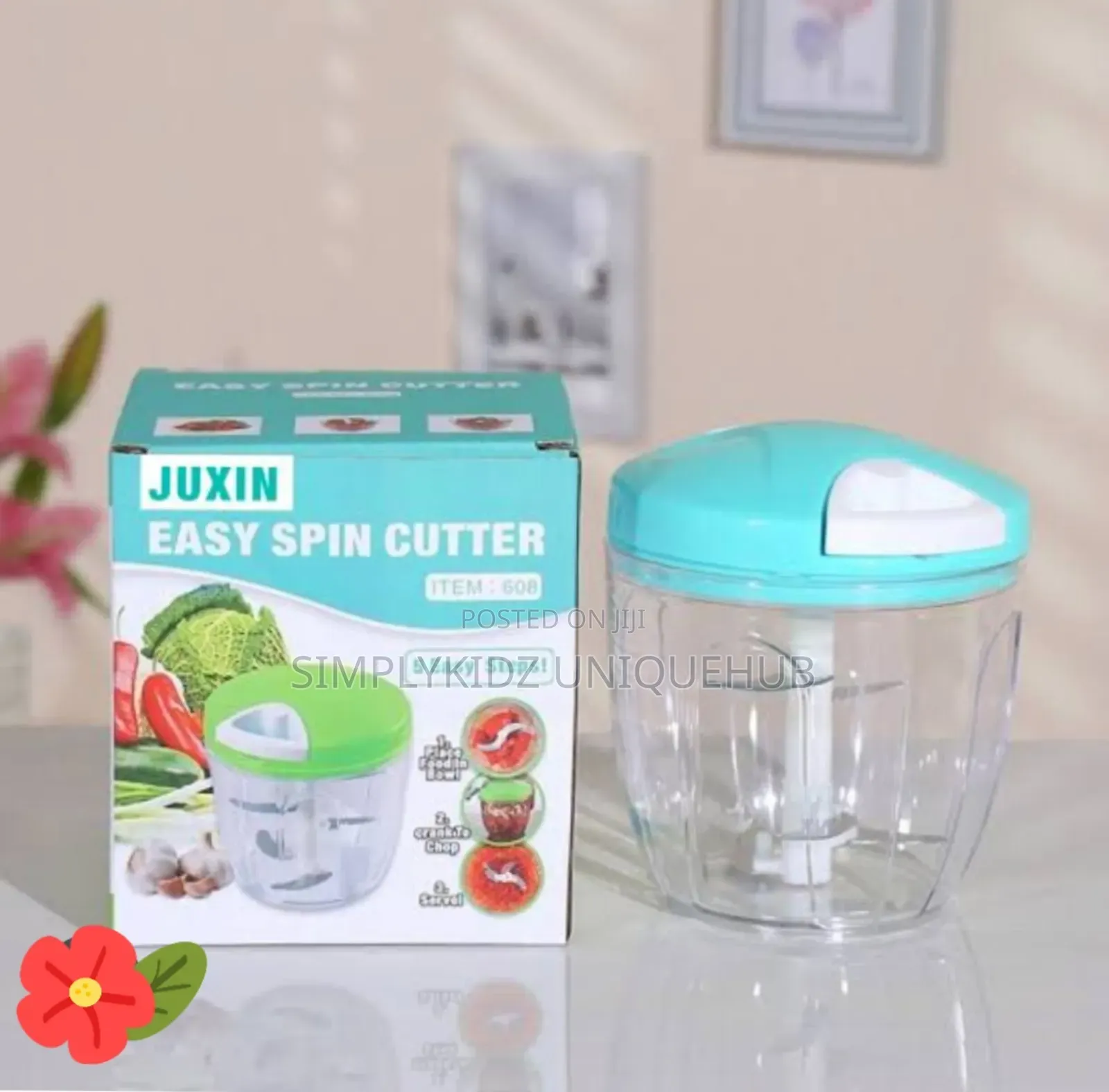 Multifunctional Manual Easy Spin Cutter