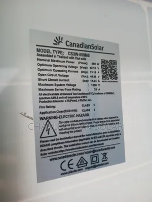 Solar Panel 500w Canadian