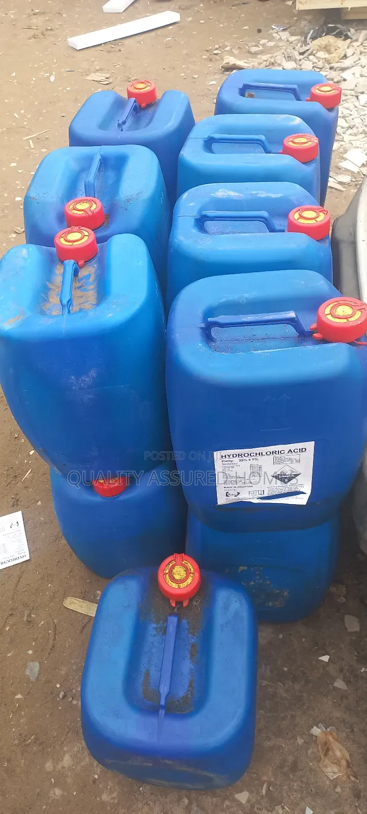 Hydrochloric Acid 30l