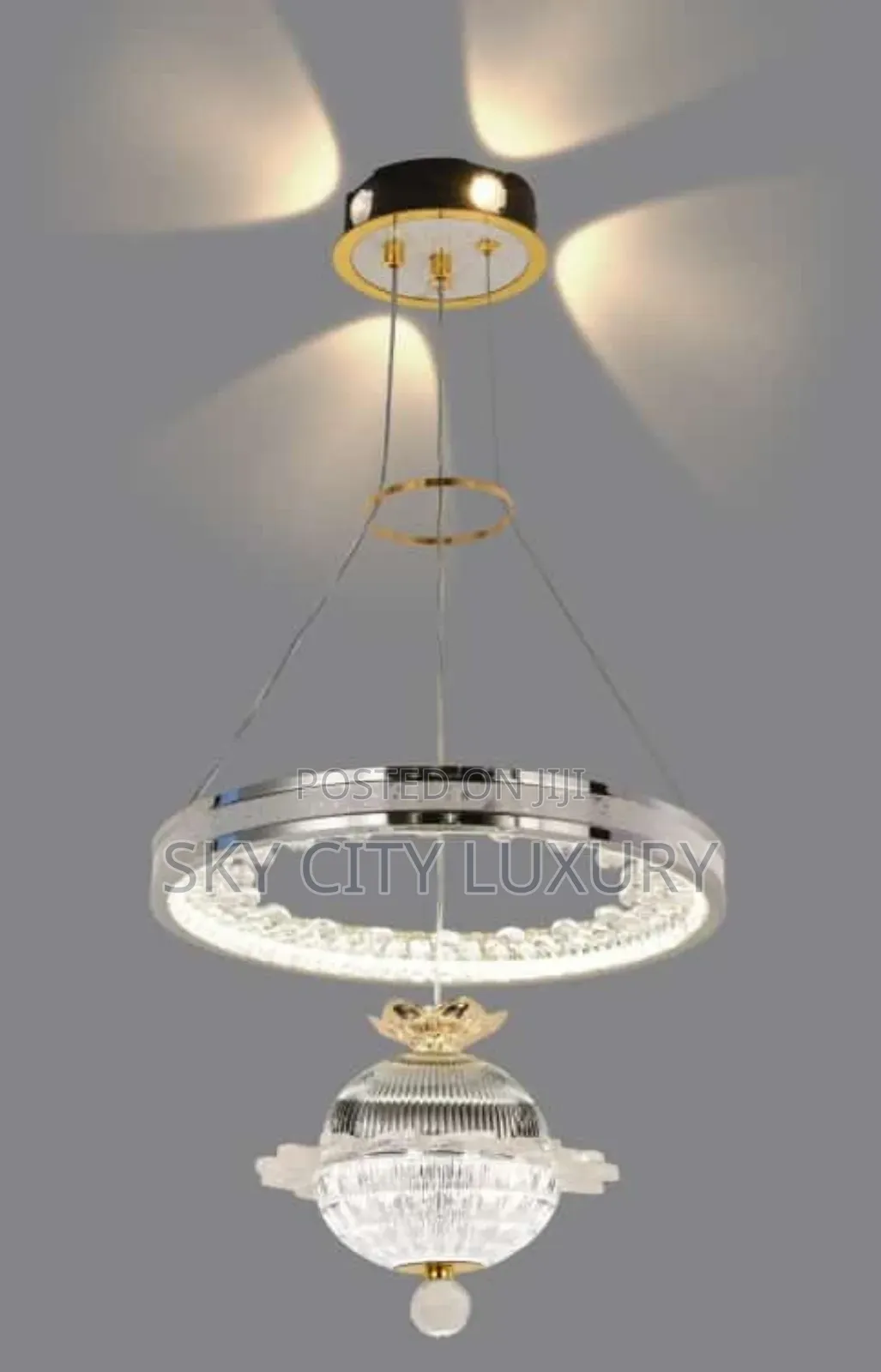 Led Gold and Silver Dropping Light