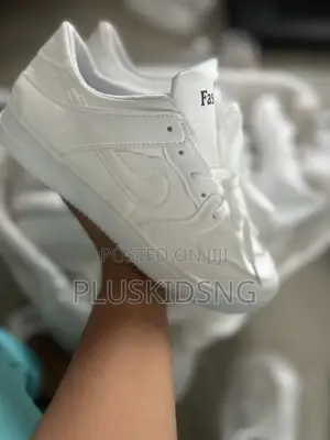 Adult Size White Sneakers
