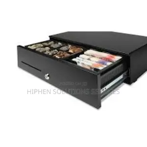 Black Stainless Steel Front Cash Drawer for POS