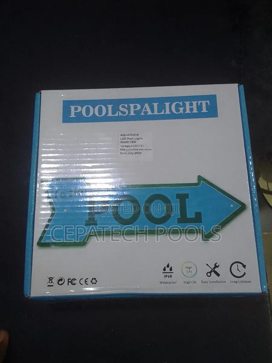 Swimming Pool Flat Light With Remote