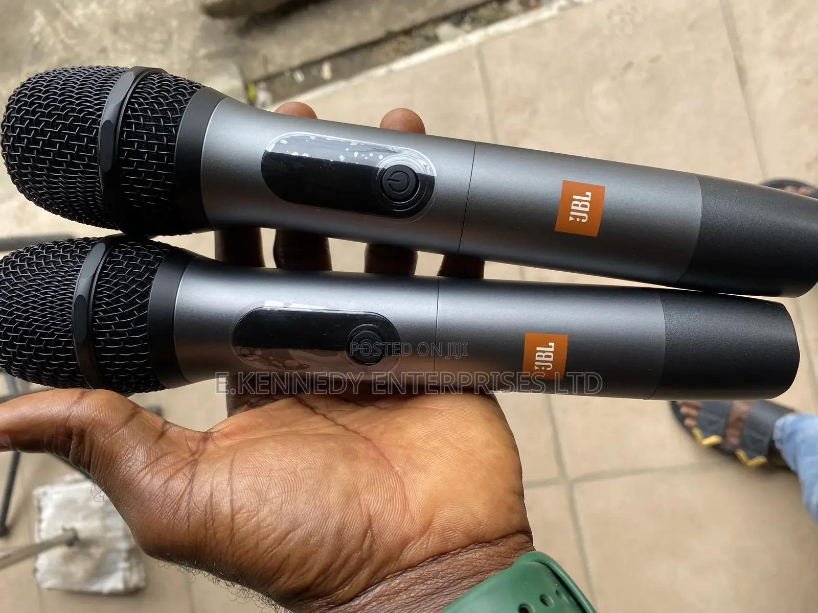 Original JBL Wireless Microphone System With Dual Receiver