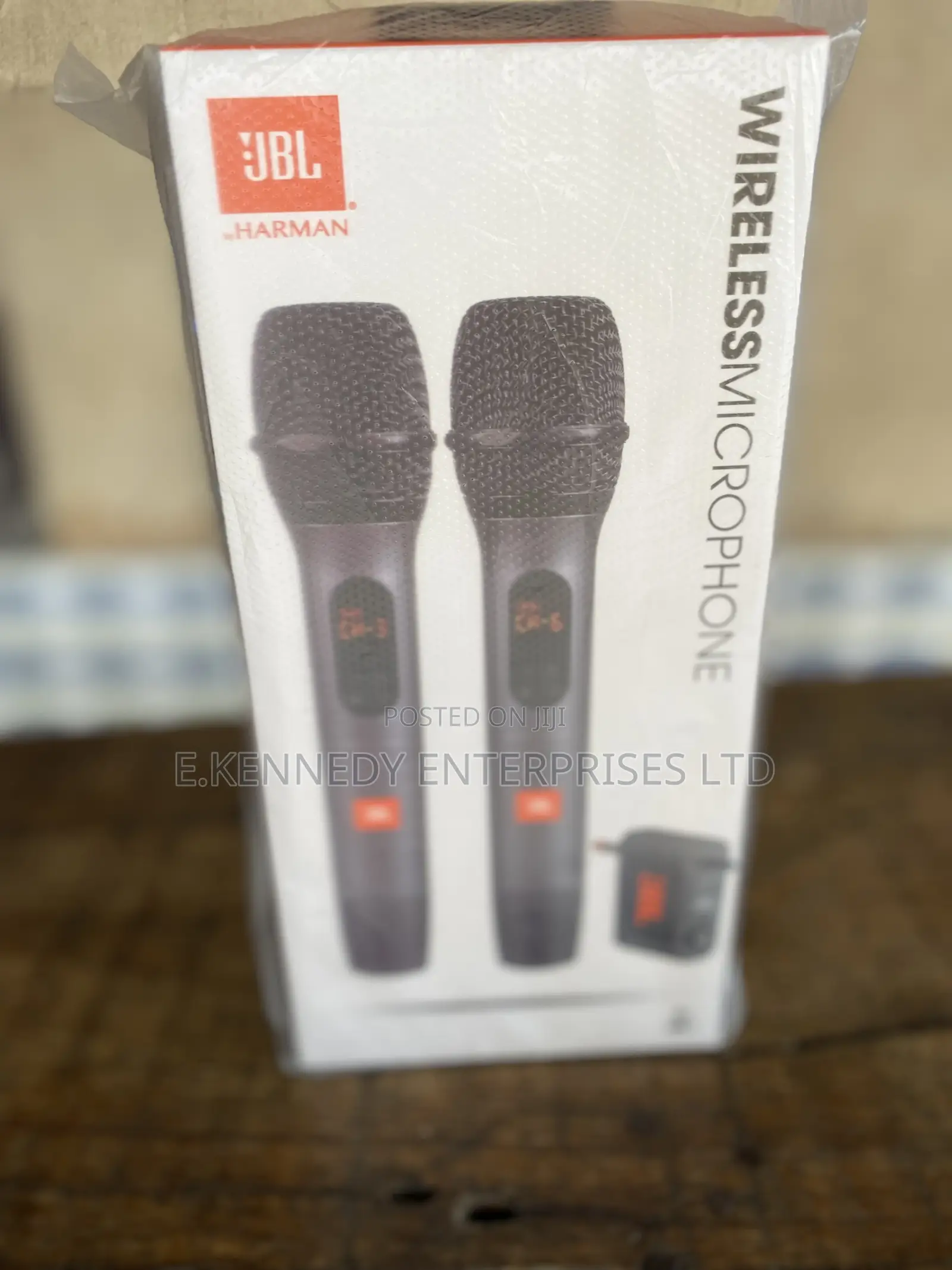Original JBL Wireless Microphone System With Dual Receiver