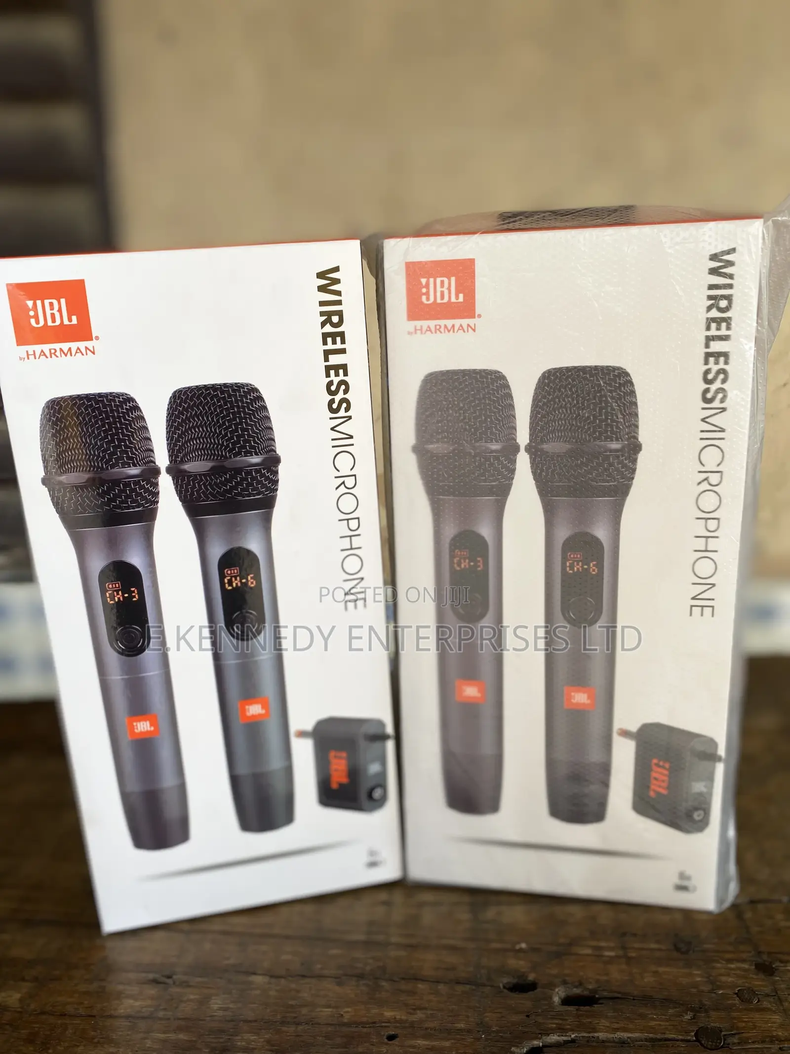 Original JBL Wireless Microphone System With Dual Receiver