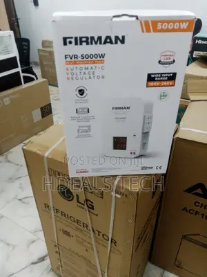 Fireman Voltage Regulator 5000 Watts