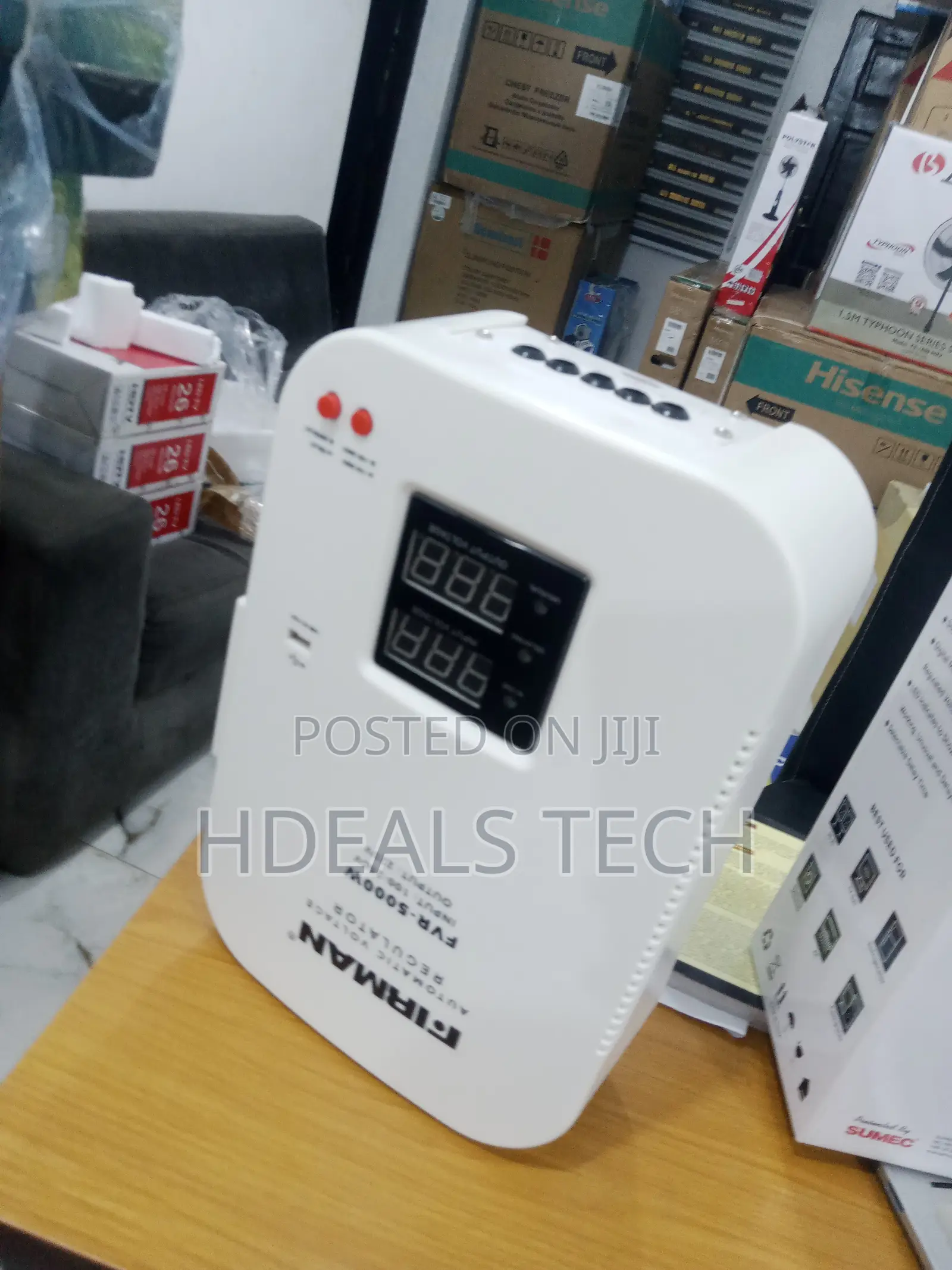Fireman Voltage Regulator 5000 Watts