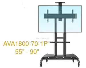Mobile Plazma TV Stand 75 Inches Down to 32 Inches