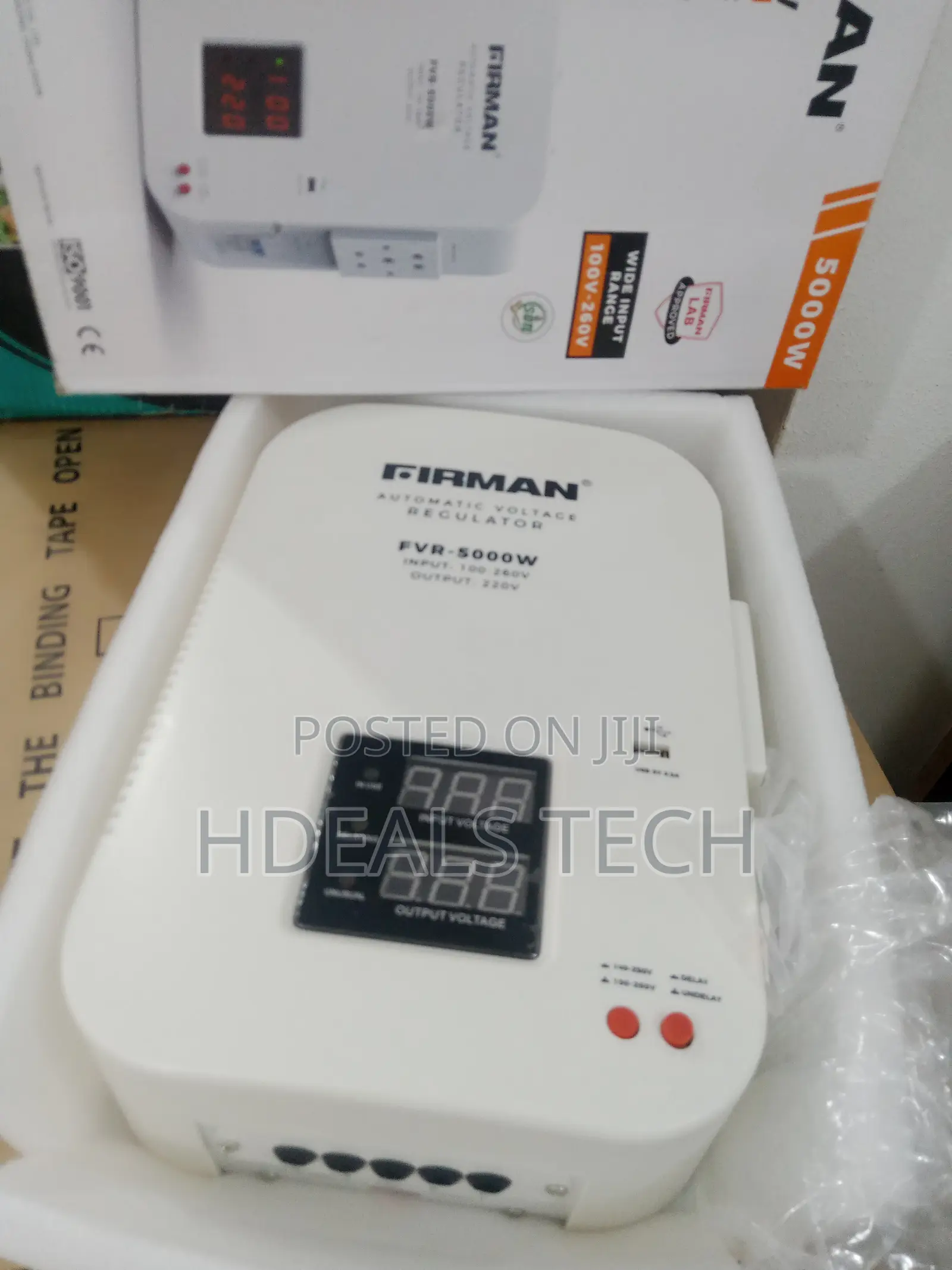 FVR-5000w Automatic Voltage Regulator | FIREMAN