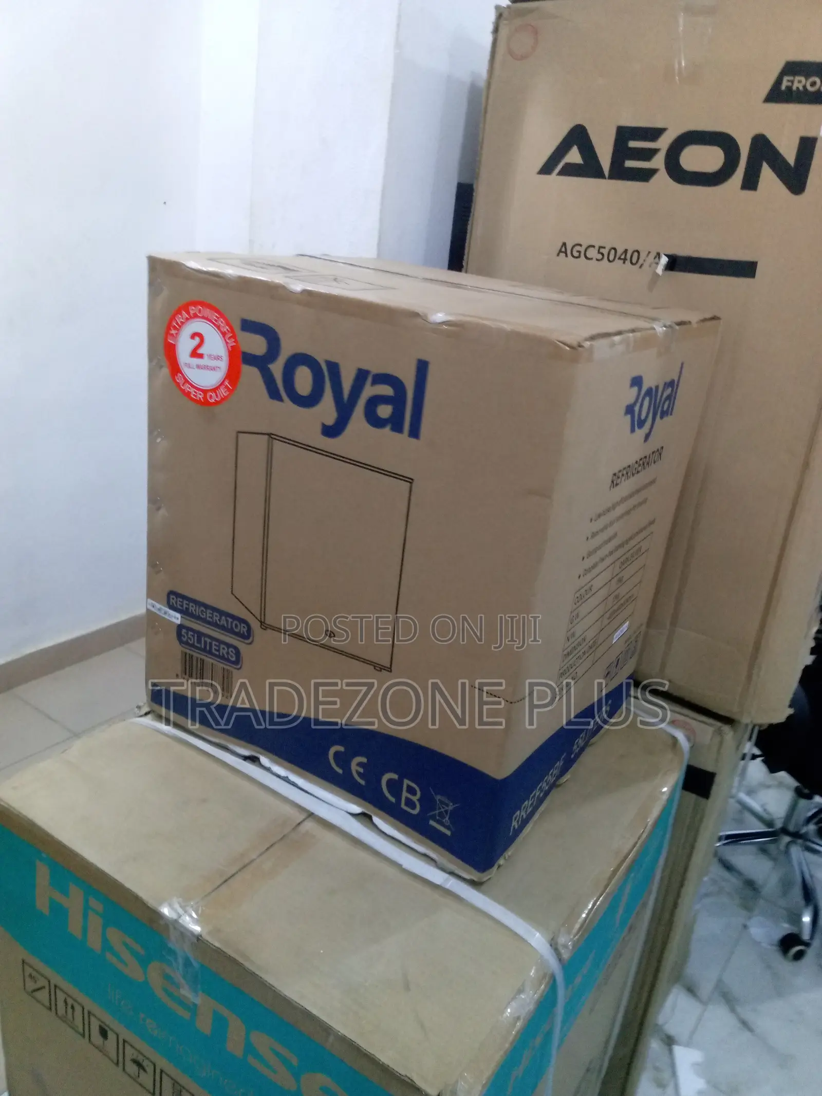 Powerful Royal 55ltr Bedside Refrigerator