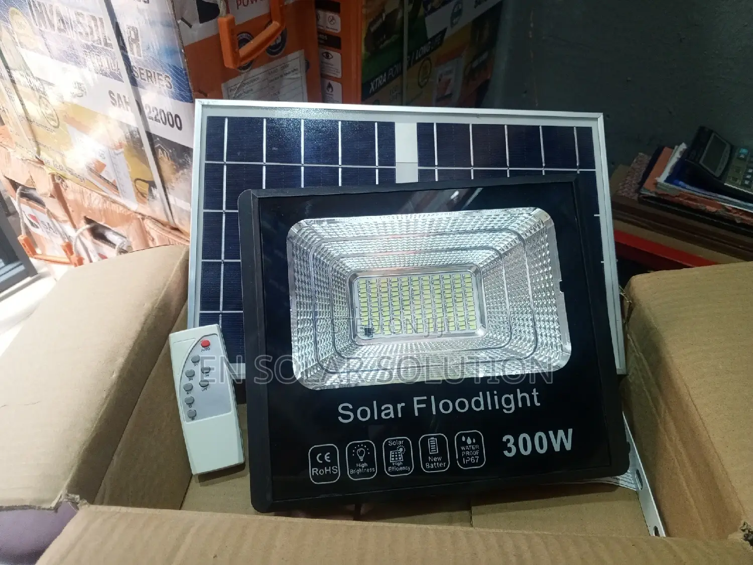 300watts Solar Flood Lights Available Now