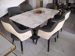 Marble Dinning Table Set