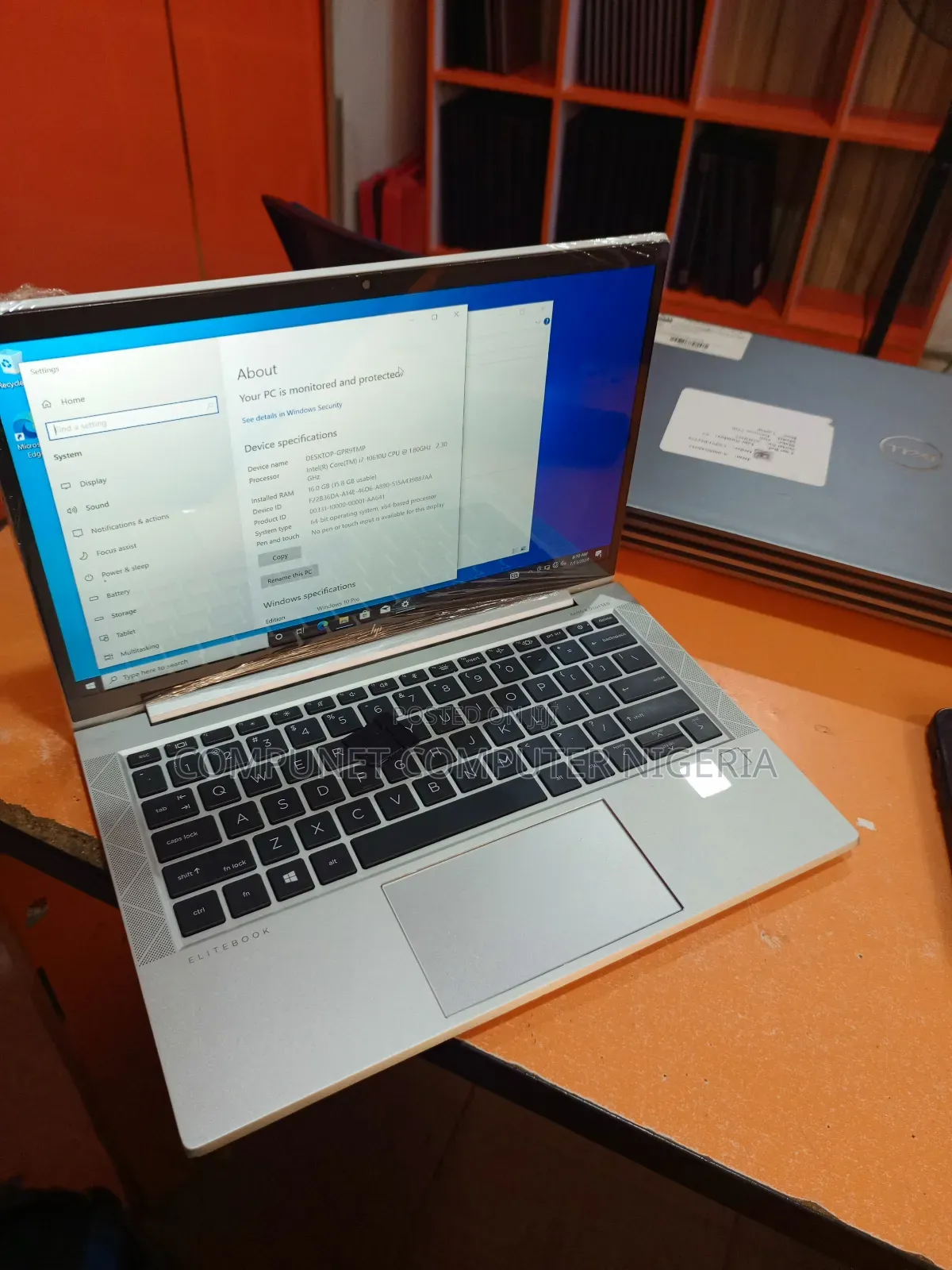 Laptop HP EliteBook 830 G7 32GB Intel Core I7 SSD 512GB