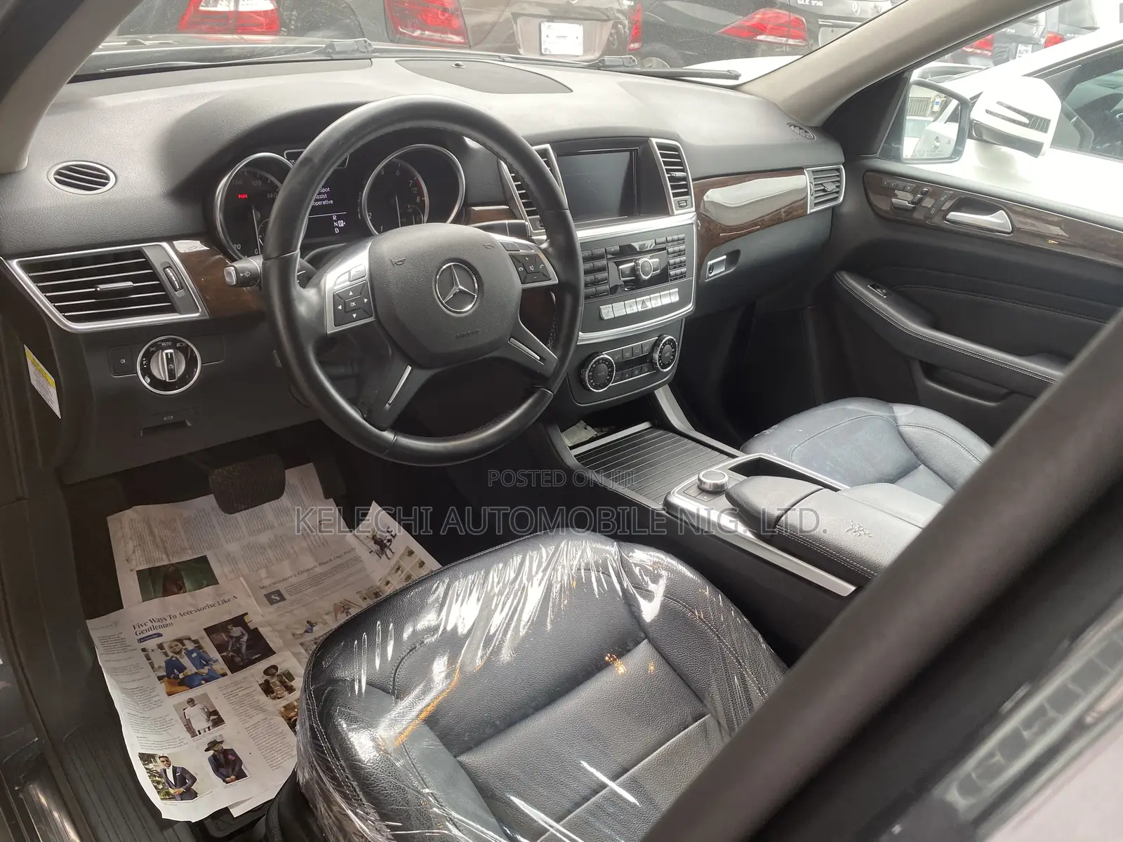 Mercedes-Benz M Class ML 350 4Matic 2012 Gray