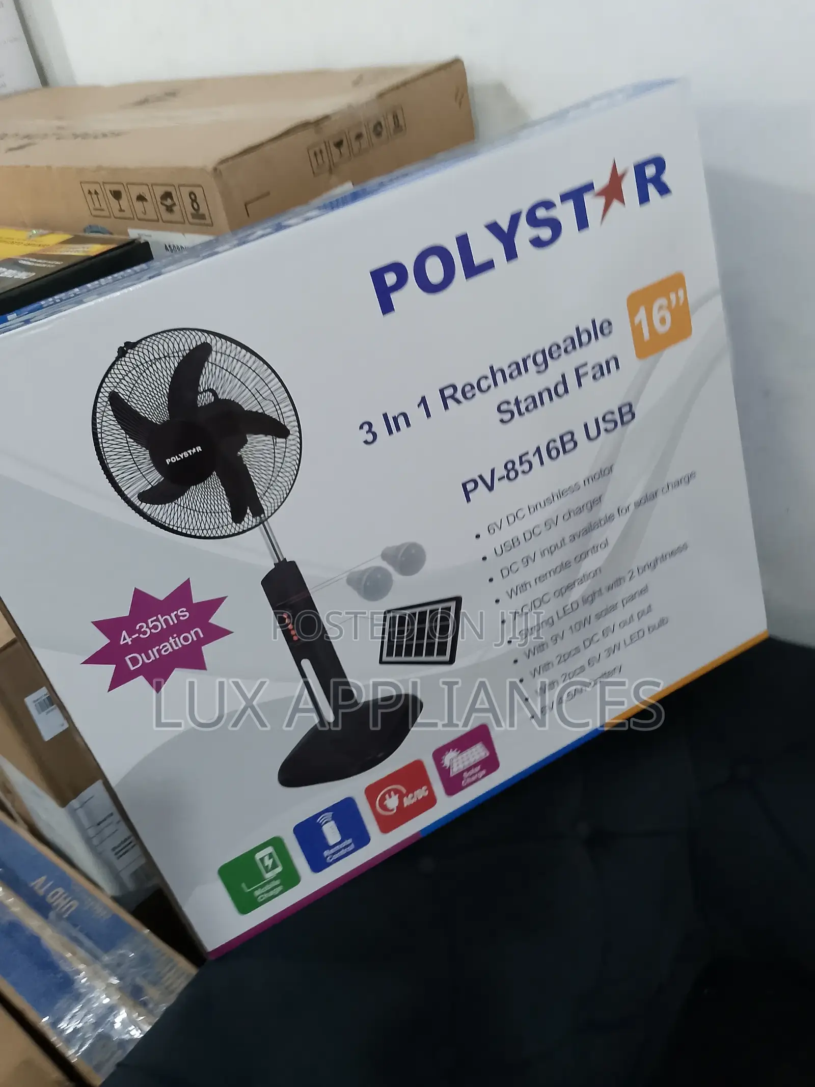 Most Affordable Rechargeble Solar Fan