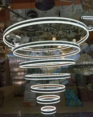 Seven Ring Led Chandelier Light