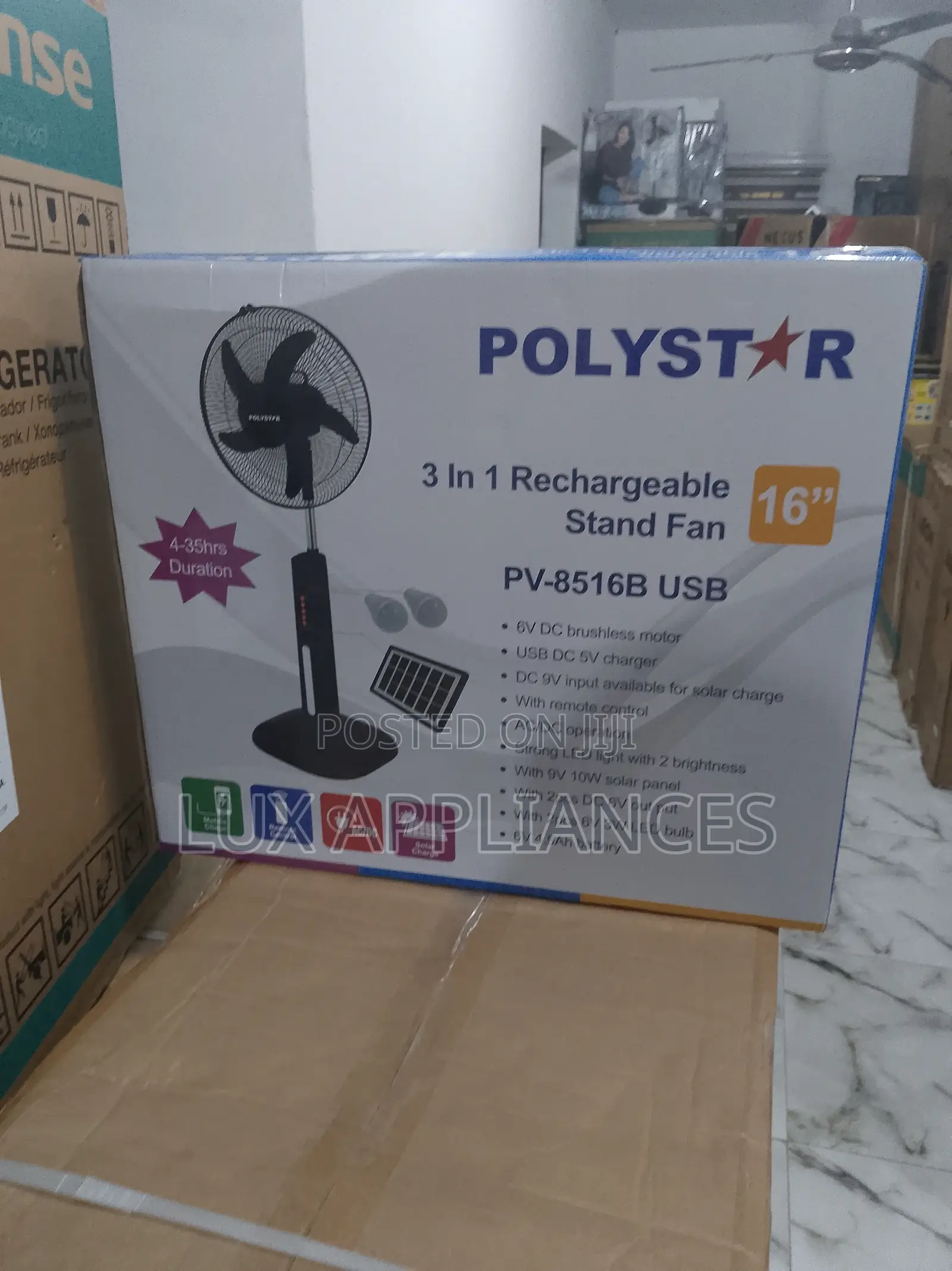 Reliable Rechargeable Fan