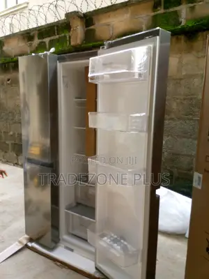 Durable Hisense Side-by-Side Free Standing Refrigerator