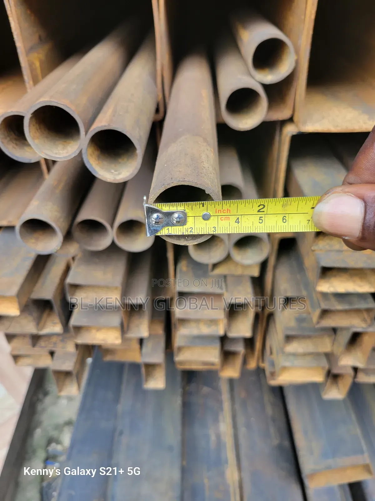 3cm by 3mm ROUND PIPE (1" ROUND )