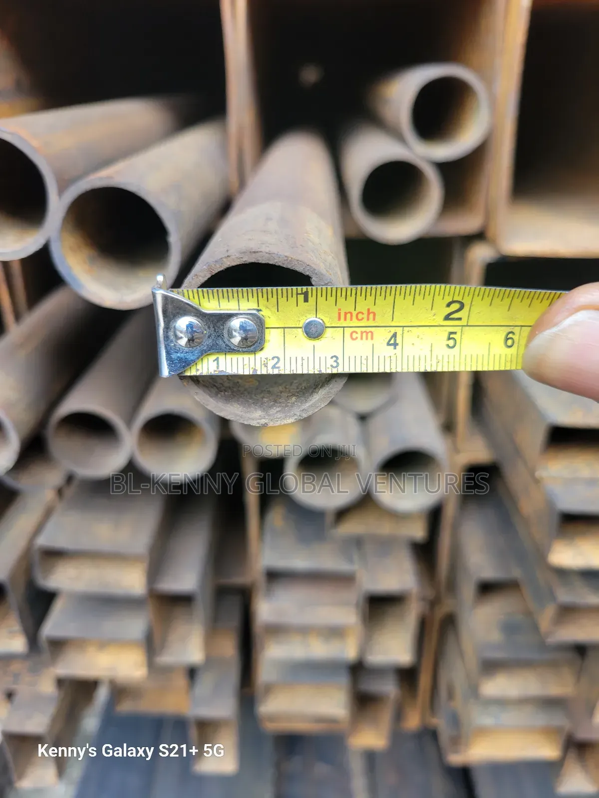 3cm by 3mm ROUND PIPE (1" ROUND )