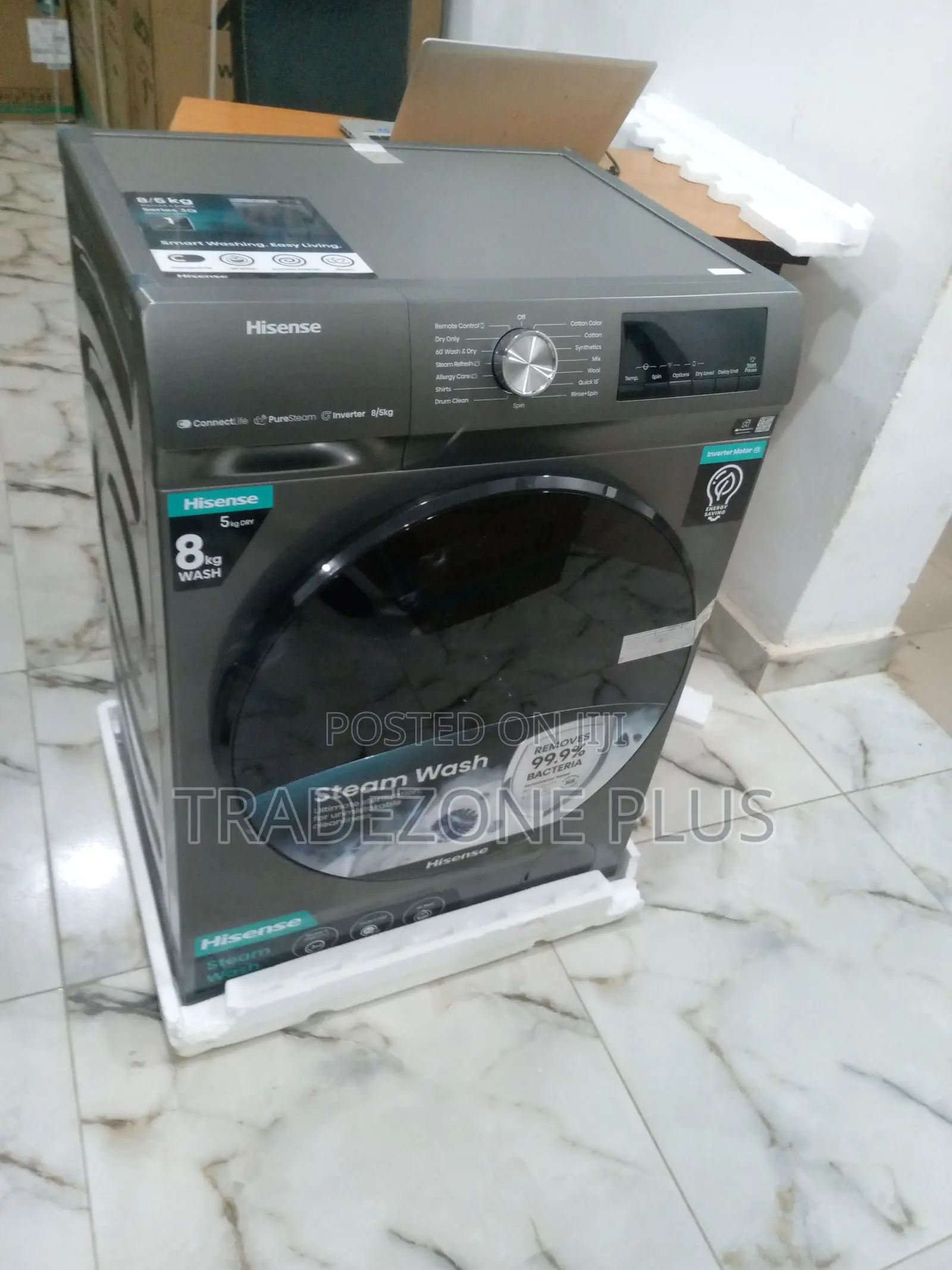 Effective Hisense Front Load 2in1 Washing Machine