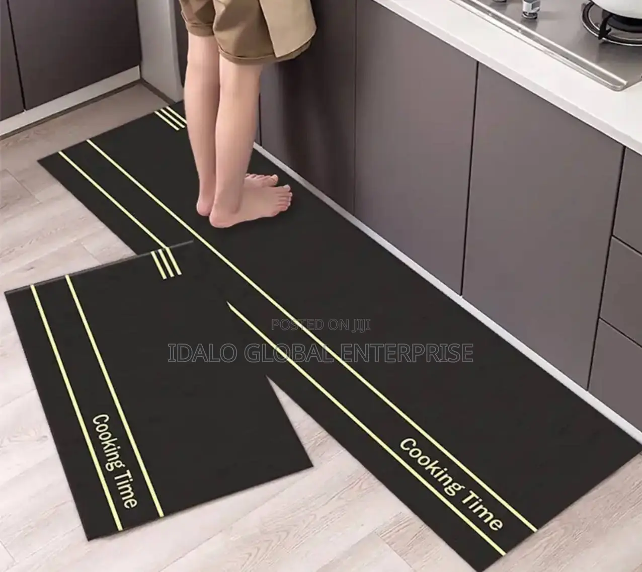 2 in 1 Absorbent Kitchen Runner Mat