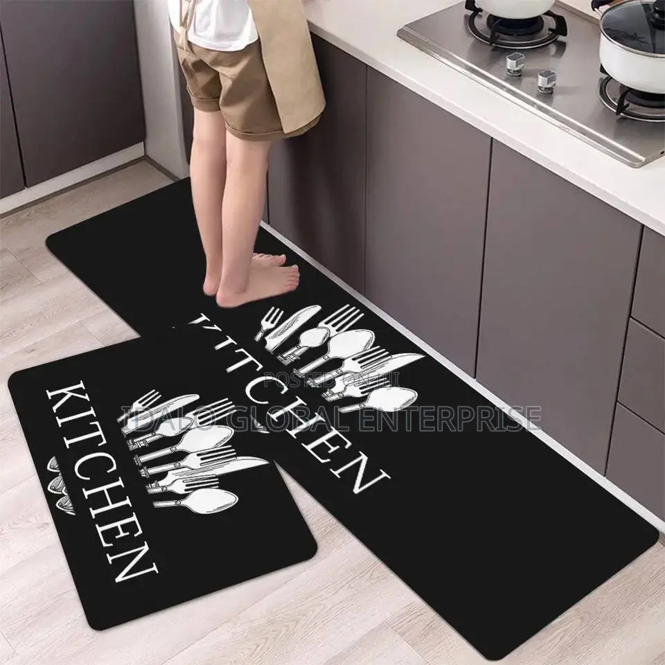 2 in 1 Absorbent Kitchen Runner Mat