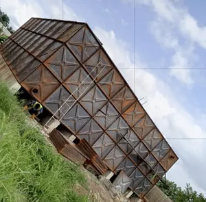 Pressed Steel Glass Braithwaite Water Tank Construction