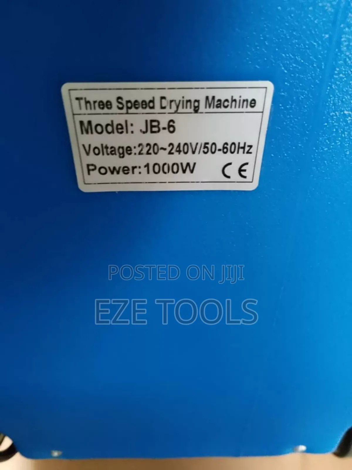Double Ground Dryer Machine