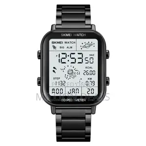 Photo - Waterproof Luxury Black Stainless Steel Men's Wrist Watch