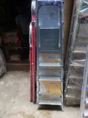 5 Steps Upstrong Aluminum Store Ladder