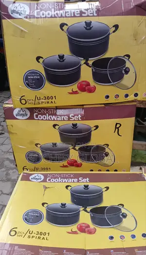 Non Stick Pot 6 Pieces