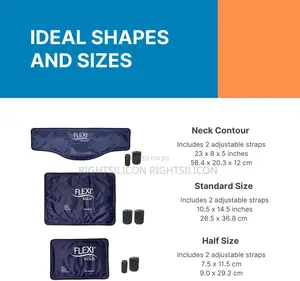 USA Flexikold Neck Ice Pack Wrap With Straps – Ice Pack