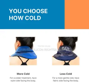 USA Flexikold Neck Ice Pack Wrap With Straps – Ice Pack