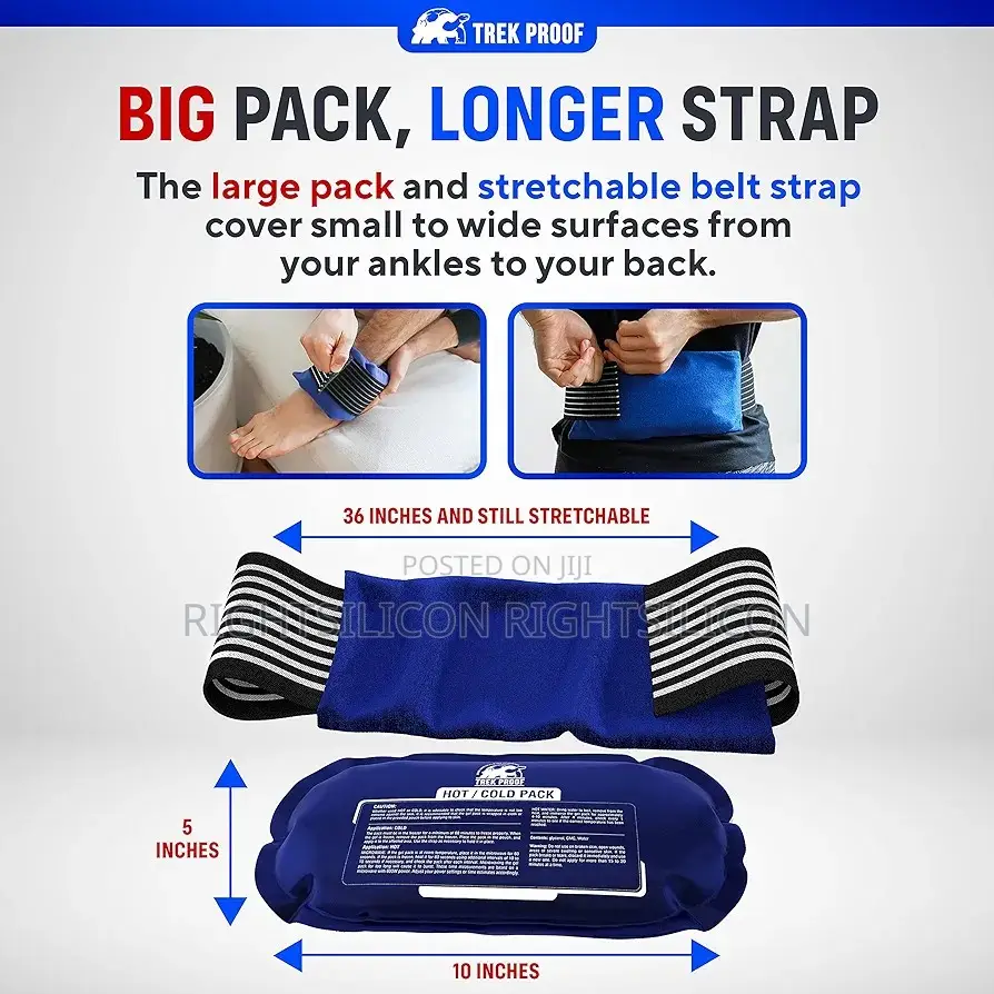 USA Ice Pack (1-Piece Set) – Reusable Hot and Cold Therapy