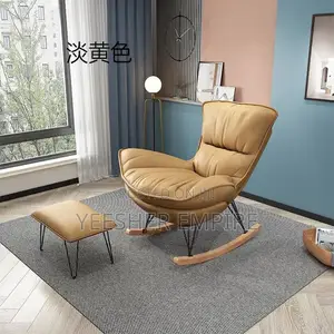 Rocking Chair With Leg Rest