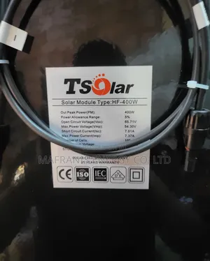 400watt Solar Panel All Black