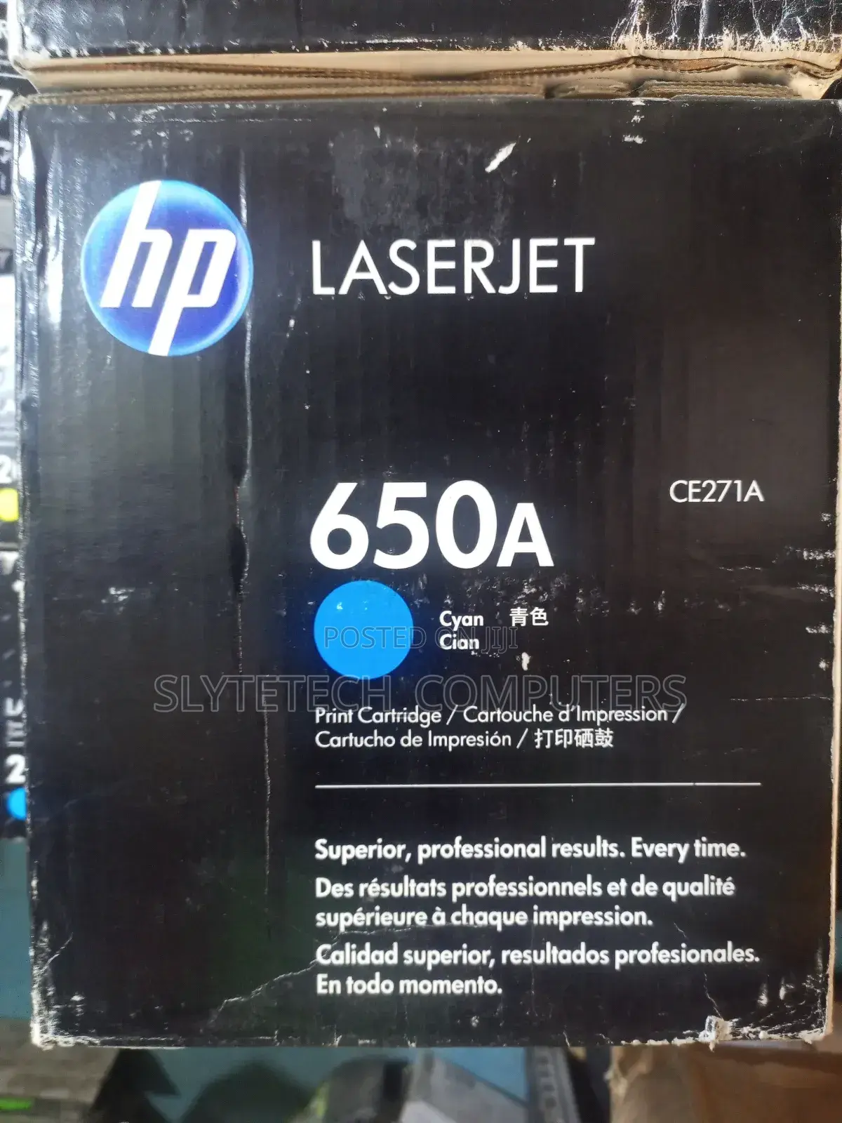 Genuine HP 650A Toner