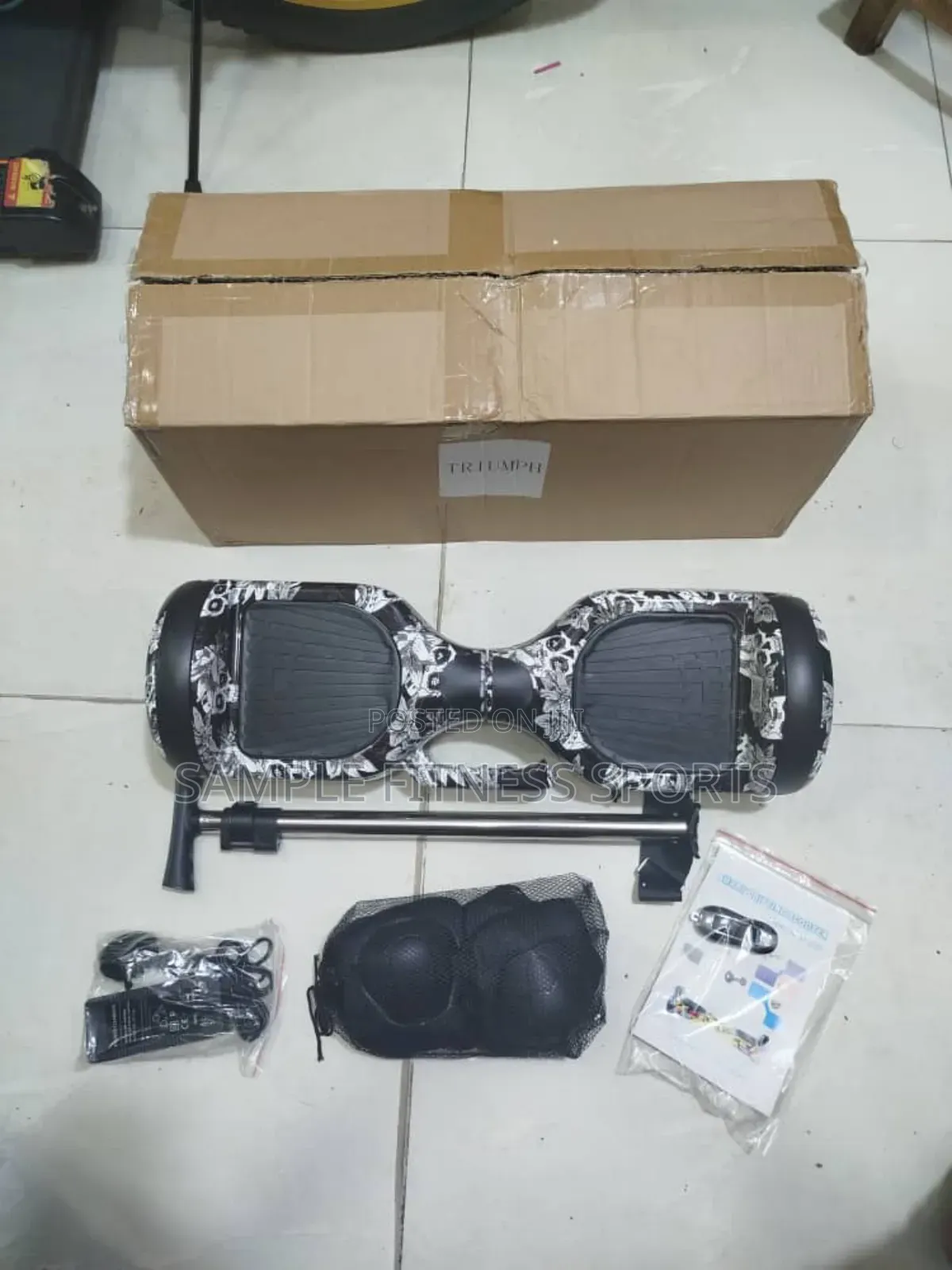 Hoverboard With Remote and Stand