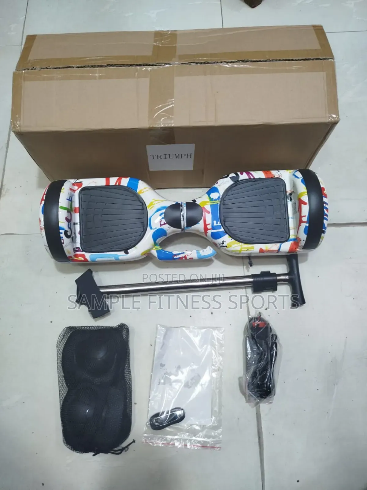 Hoverboard With Remote and Stand