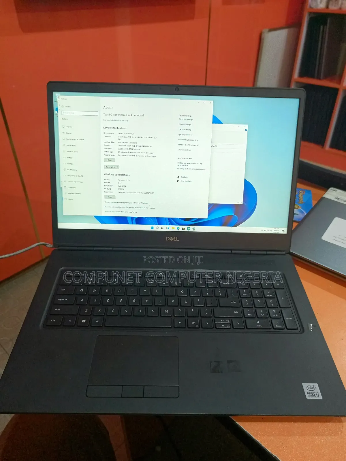 Laptop Dell Precision 7750 48GB Intel Core I7 SSD 1T
