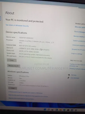 Laptop Dell Precision 7750 48GB Intel Core I7 SSD 1T
